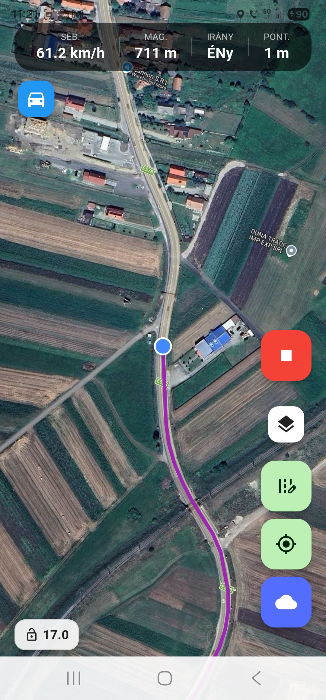 App interface demo